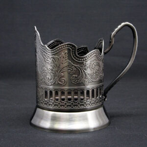 Metal Vintage Glass Holder