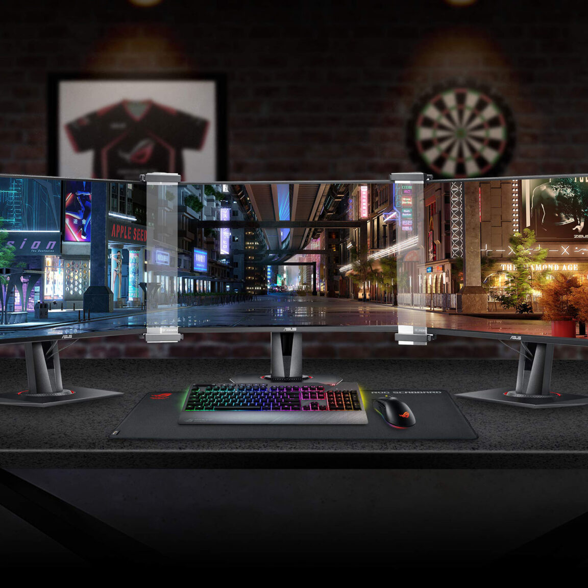 ASUS Bezel-Free Multi-Monitor Kit - CRAOB