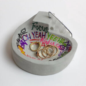 Concrete Graffiti Skate Bowl