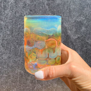 Iridescent Drinking Glass