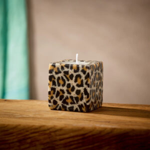 Leopard Print Candles