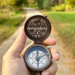 Personalized Engraved Compass