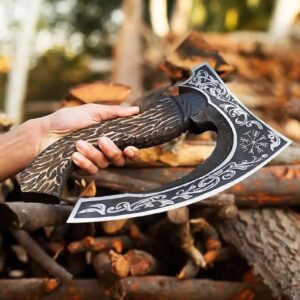 Viking Pizza Cutter Axe