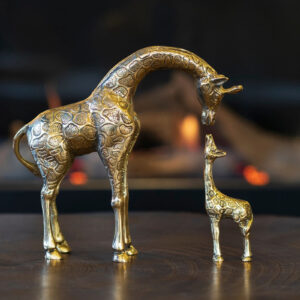 Brass Giraffe Statues