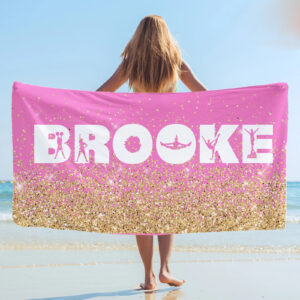 Custom Cheerleader Towel
