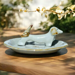 Dog Mom Dachshund Ring Holder