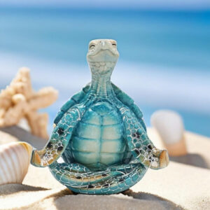 Sea Turtle Meditation Yoga Decor
