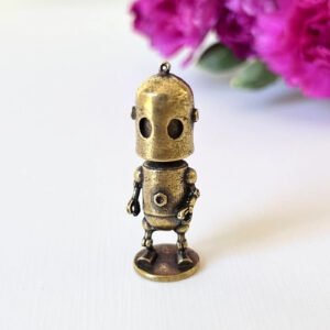 Small Brass Robot