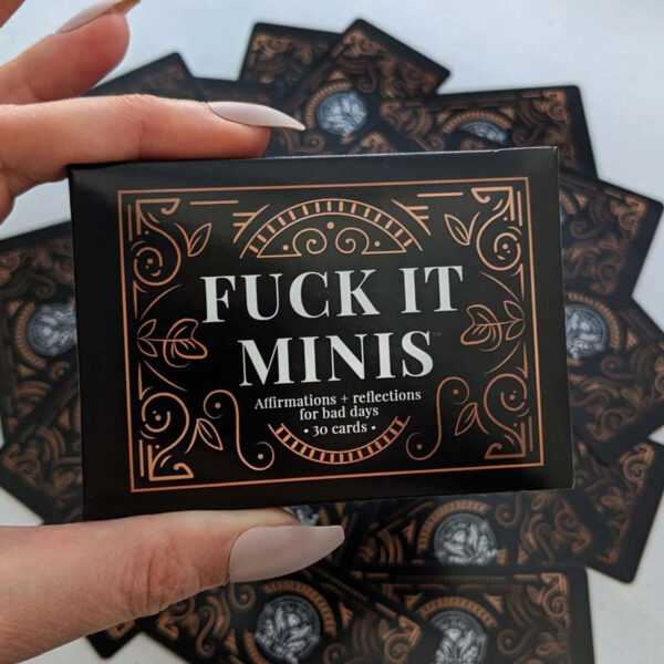 F ck It Minis Bad Day Card Deck