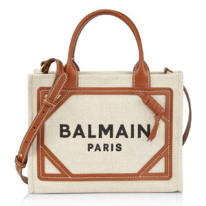 B-Army Canvas Logo Shopper Tote Bag