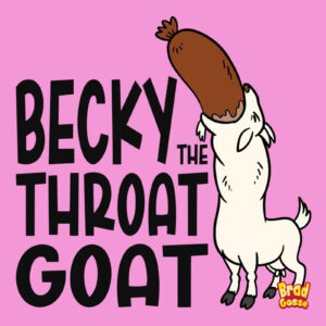 Becky The Throat Goat Book
