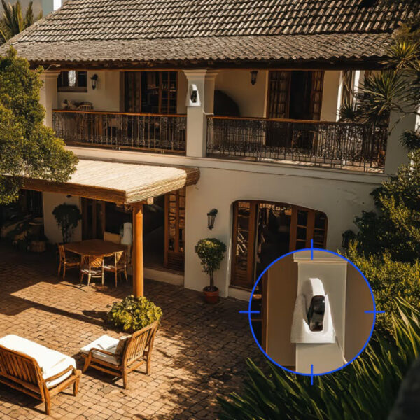 Paintball Shooting Security Camera
