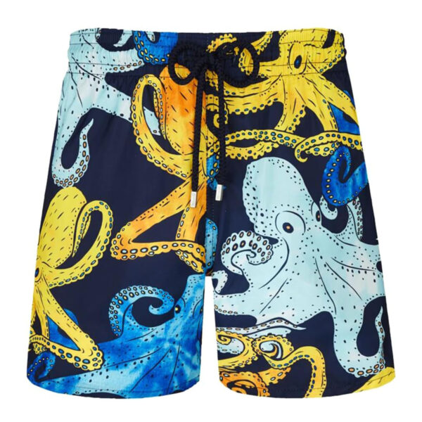 Poulpes Aquarelle Mens Swim Trunk