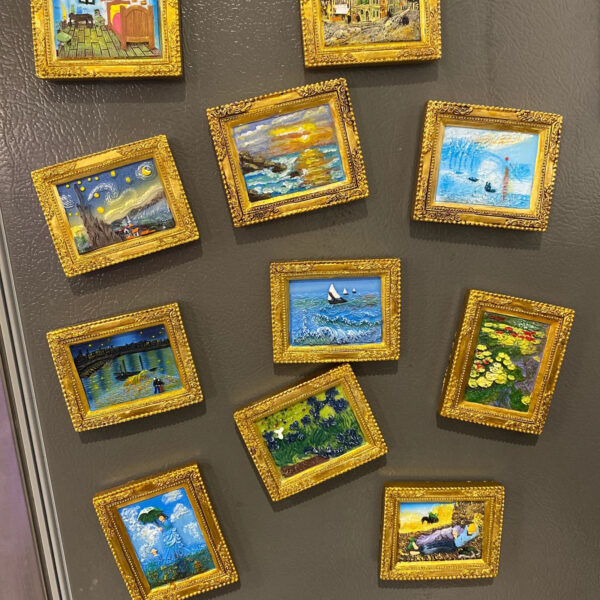 World Famous Painting Magnets