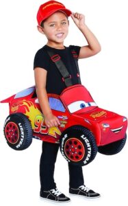 Toddler Lightning McQueen Ride-Along Costume