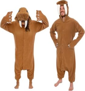 Unisex Plush One Piece Cosplay Suit for Adults