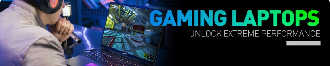 MSI gaming laptops