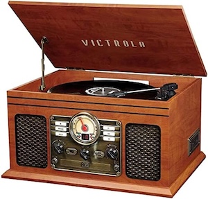 Victrola The Quincy 6-in-1 Bluetooth Record Player