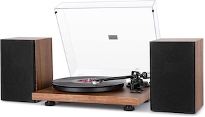 1 by ONE Bluetooth Turntable HiFi System