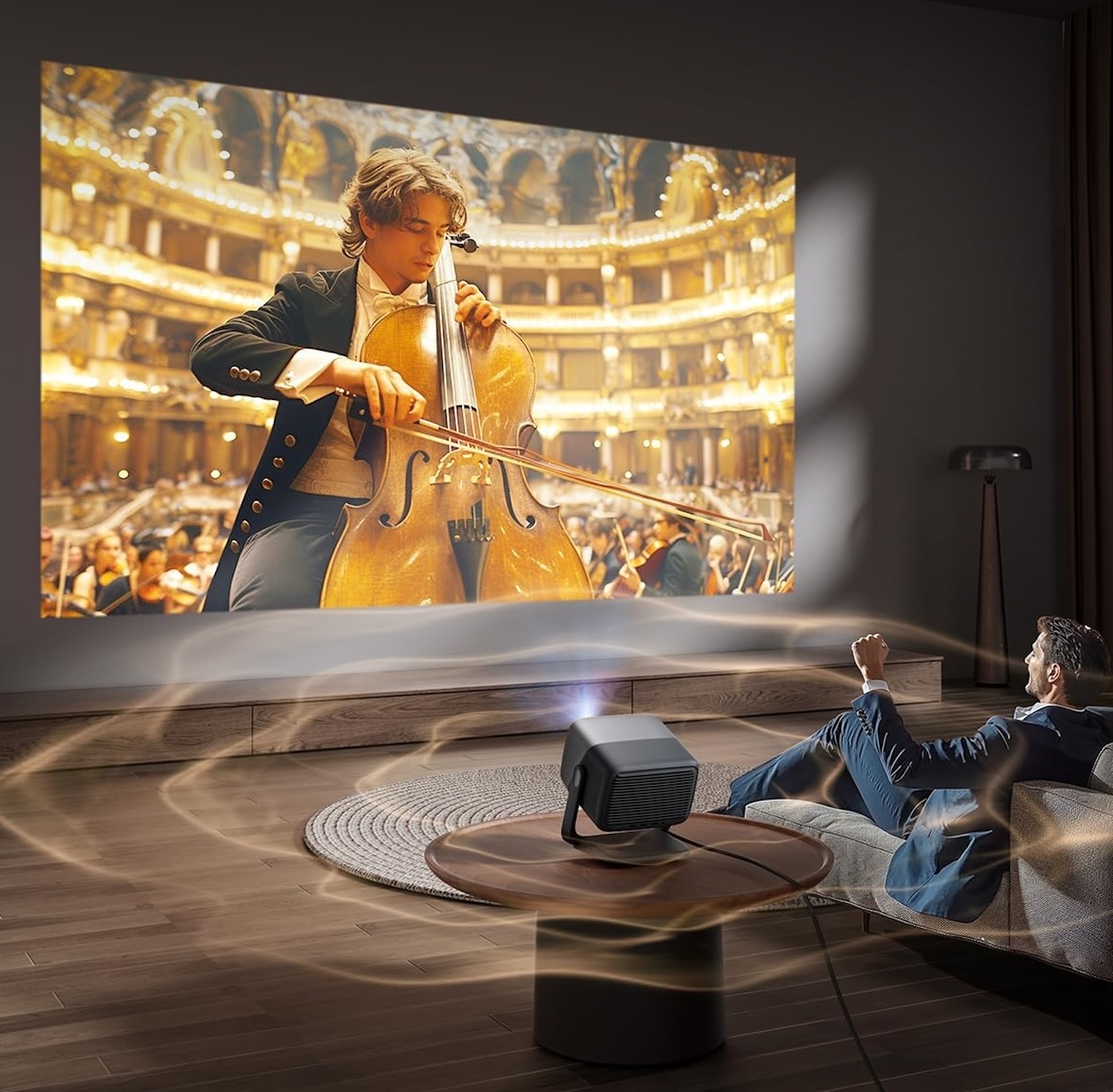 4K Triple Laser Projector