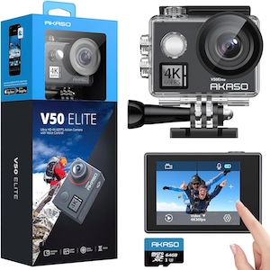 AKASO V50 Elite 4K60fps Touch Screen WiFi Action Camera