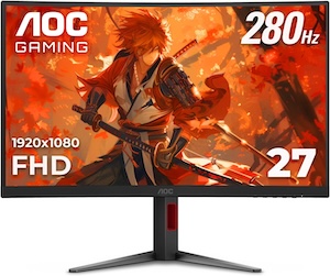 AOC C27G4ZH 27 Curved Frameless Ultra-Fast Gaming Monitor