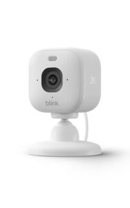 Blink Mini 2K+ (newest model) Plug-in Home & Pet Security Camera