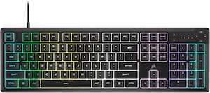 Corsair K55 CORE RGB Membrane Wired Gaming Keyboard