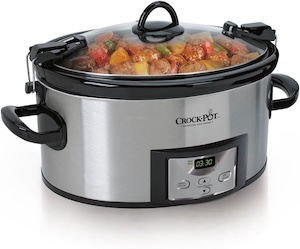 Crock-Pot 6 Quart Cook & Carry Programmable Slow Cooker