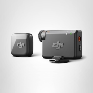 DJI Mic Mini (1 TX + 1 RX) Wireless Lavalier Microphone