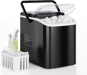 DUMOS Countertop Ice Maker with Handle