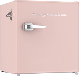 Frigidaire Coral Retro Mini Refrigerator