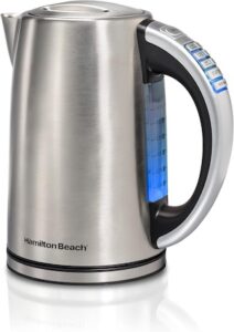 Hamilton Beach 1.7 Liter Temperature Control Electric Kettle