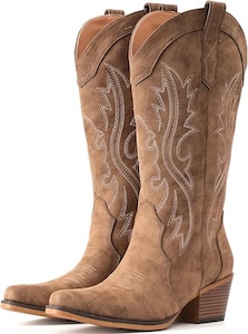 IUV Cowboy Boots For Women Western Cowgirl Boots