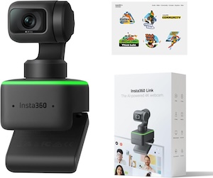 Insta360 Link Official Sticker Kit PTZ 4K Webcam