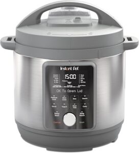 Instant Pot 8-Quart Whisper Quiet 9-in-1 Electric Pressure Cooker