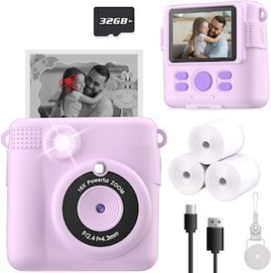 Instant Print Camera for Kids