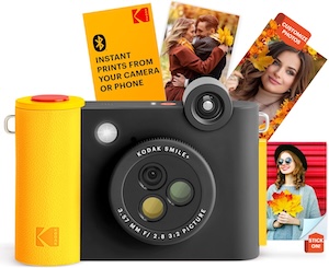 KODAK Smile+ 2-in-1 Digital Instant Print Camera