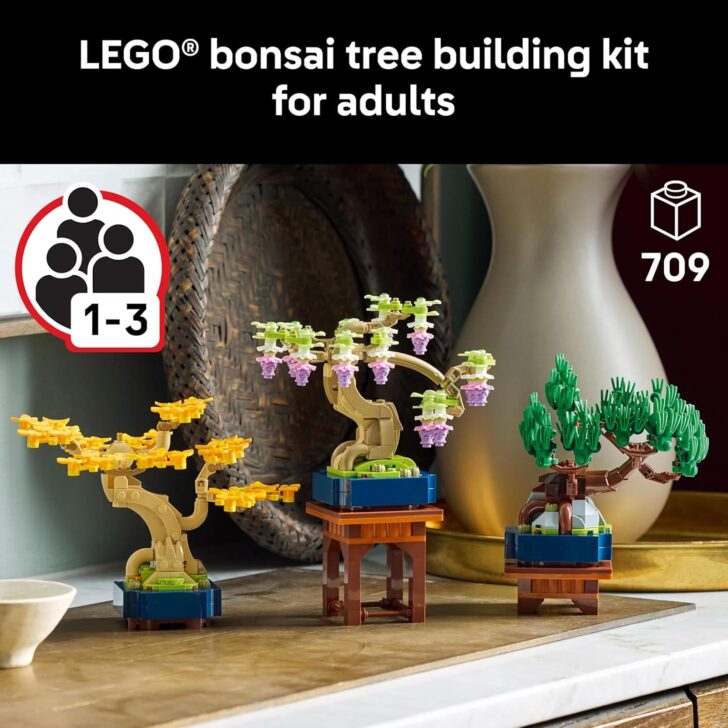 LEGO Botanicals Mini Bonsai Trees Building Set - CRAOB