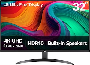 LG 32UR500K-B Ultrafine 32-inch 4K UHD (3840x2160) Computer Monitor