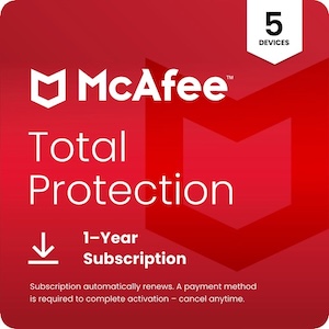 McAfee Total Protection 2026 Ready 5-Device