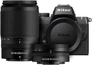 Nikon Z50 II with Two Lenses