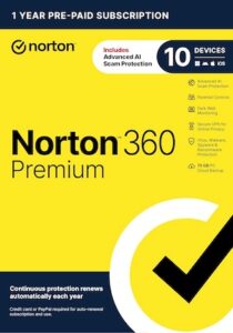 Norton 360 Premium 2026 Ready Antivirus software