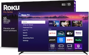 Roku 55-Inch Pro Series Mini-LED Smart TV (2025)