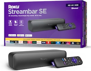 Roku Streambar SE | 2-in-1 TV Soundbar