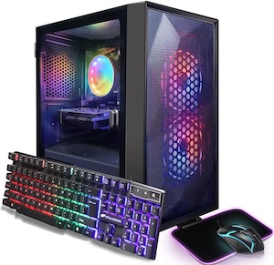 STGAubron Prebuilt Gaming PC Desktop