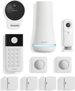 SimpliSafe 10 Piece Wireless Home Security System with Outdoor Camera