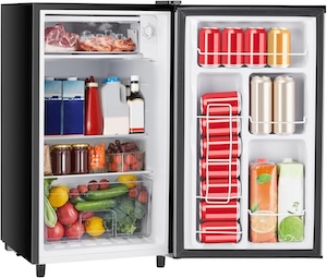 Sweetcrispy 3.2 Cu.Ft Mini Fridge