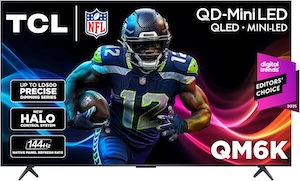 TCL 55-Inch Class QM6K Series QD-Mini LED 4K UHD Google Smart TV