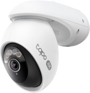 Tapo 4K 8MP Wired Pan:Tilt Outdoor Security Camera (C560WS)